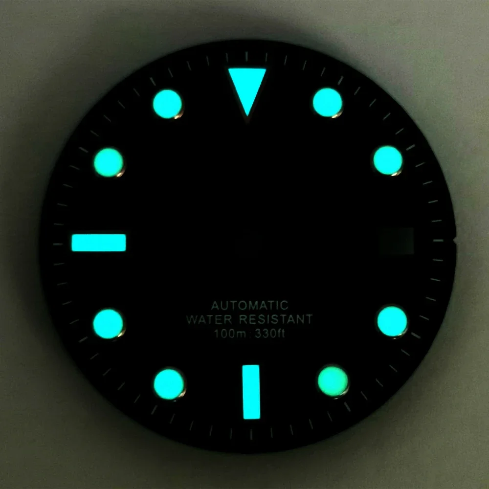 

Mod NH35 Dial 8215 ETA 2824 Watch Dial Luminous Dial Fit For NH35 NH36 8215 ETA 2824 2836 Movement 28.5mm Watch Faces