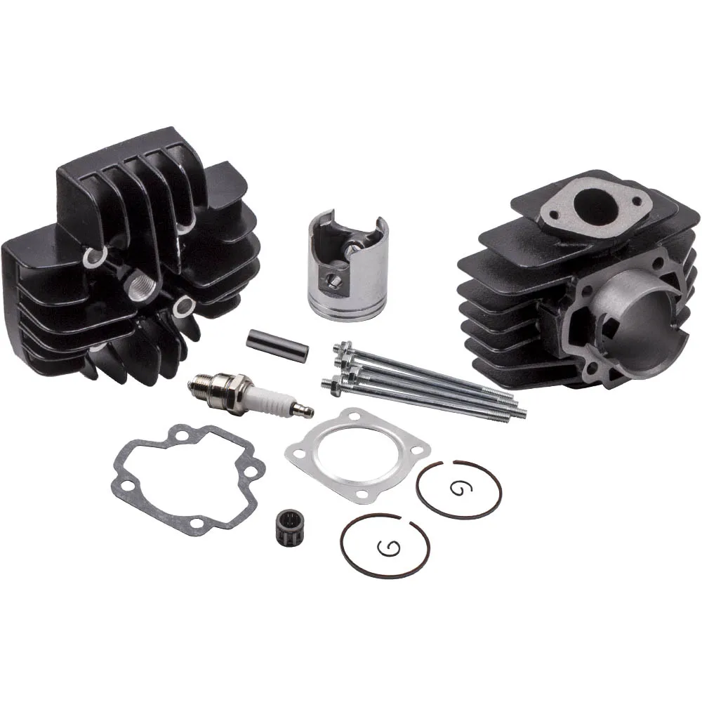 

Cylinder Piston Barrel Kit With Gaskets Plug&Studs for Yamaha PW50 Piwee 50 1986 Cylinder Engine Piston Gasket