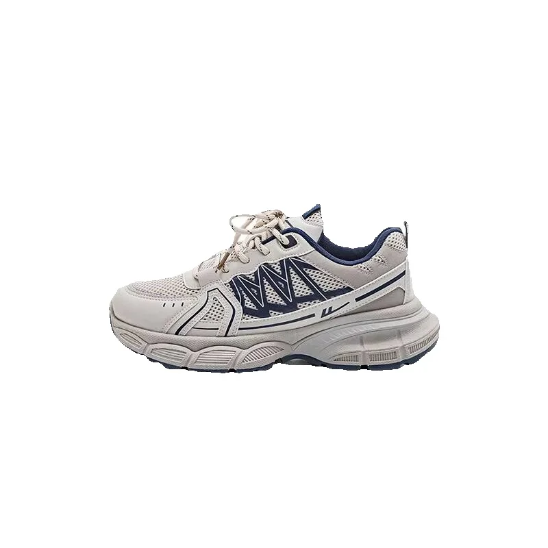 Pullback Men's Dad Shoes 2026 Spring New Men's Breathable Casual Shoes Thick-Soled Height-Increasing Versatile Trendy Shoes B_vogvips.com