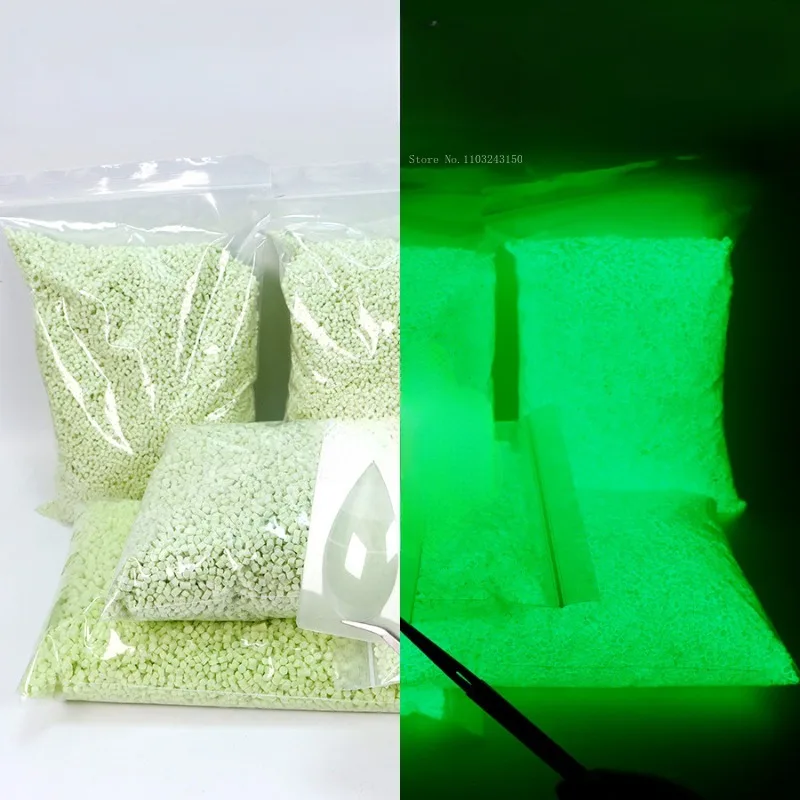 1kg/ Bag Injection Molding Luminous Masterbatch DIY Creative Home Decoration Blowing Film/injection Molding Handicraft Materials