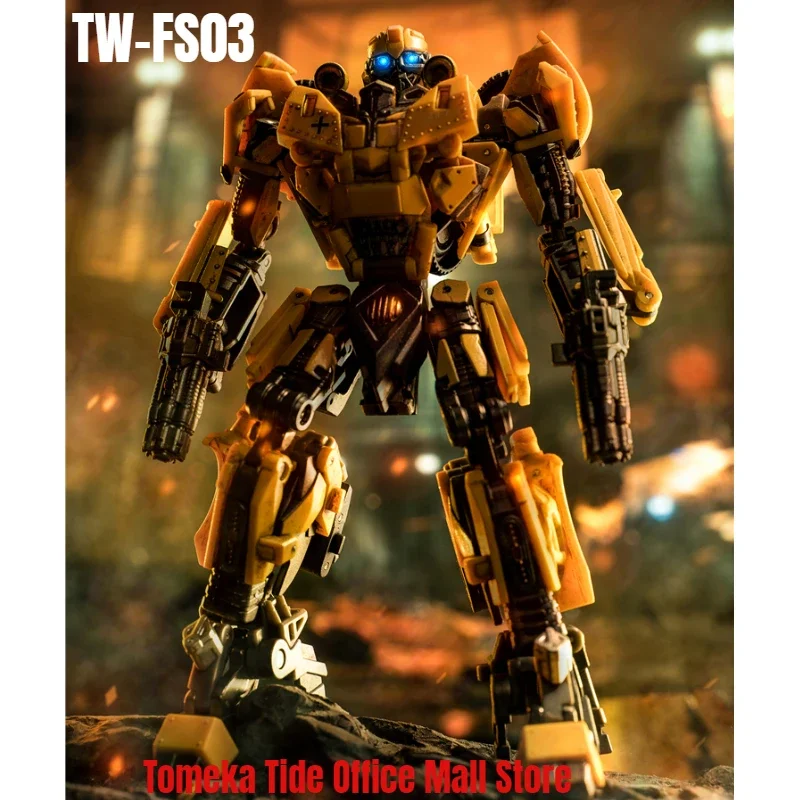 

В наличии игрушка-трансформер Toyworld TW-FS03Y World War II Bee Classic Yellow 15 см, экшн-фигурка Autobot из сплава, игрушка