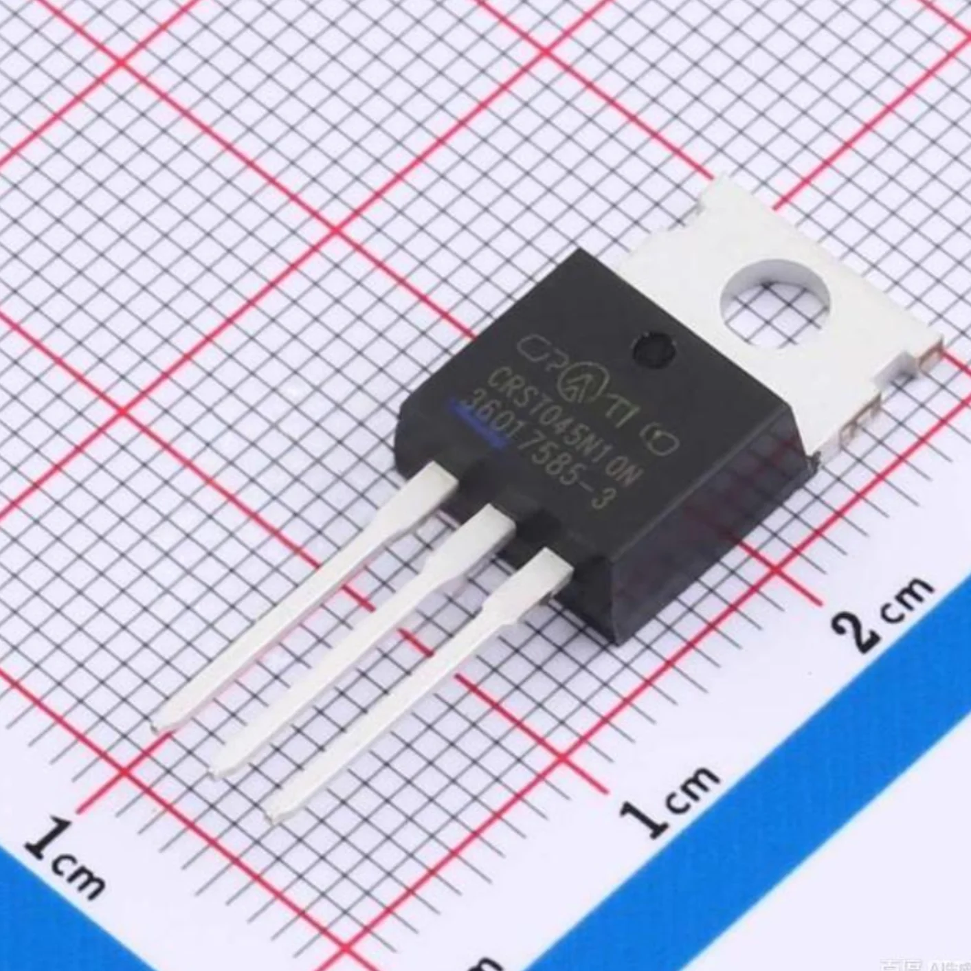 CRST045N10N TO-220AB-3 TO220-3 Original Field Effect Tubes MOSFETs 227W 100V 120A 1 N-channel 3.6mΩ 4.5mΩ MOSFETs CRST045N10N