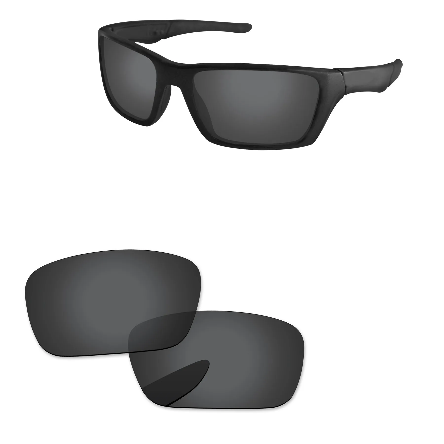Qyvolux Replacement Lenses for Oakley Jury OO4045 Sunglasses Polarized - Multiple Options(not include the frame)