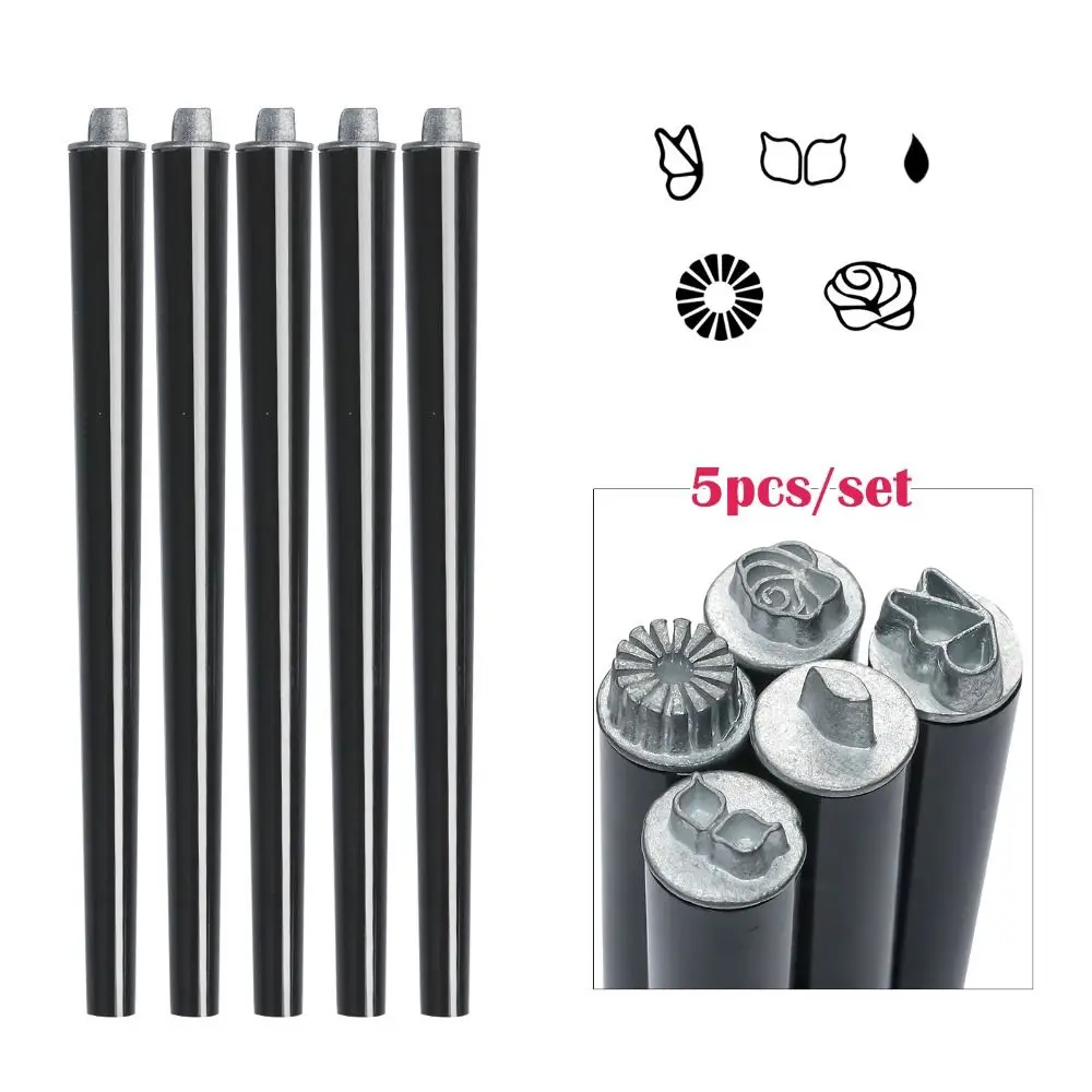 5/10/15Pcs Flower Butterfly Nail Art Stamp Pen Set Dotting Tools Easy DIY Graffiti Nails Stamping Stamper Silicone Nail Art Pen