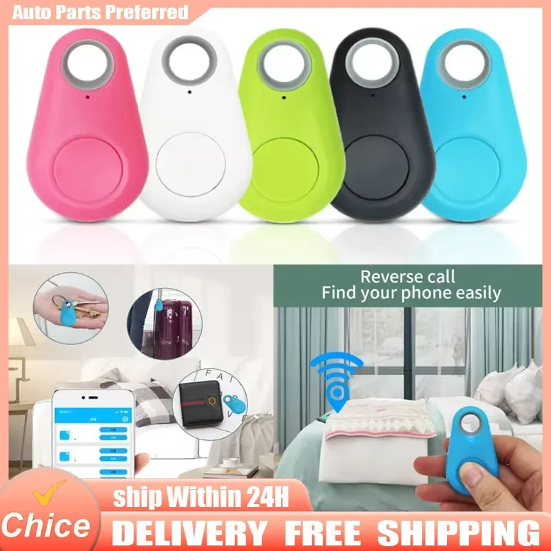 Mini GPS Tracker Car Locator Bluetooth Loss Prevention Alarm Device Pets Children Universal Positioning Tracker Car Accessories
