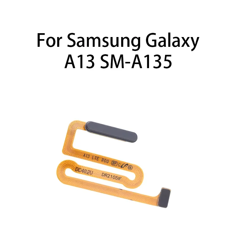 Gefensi Power Button Fingerprint Sensor Flex Cable For Samsung Galaxy A13 SM-A135