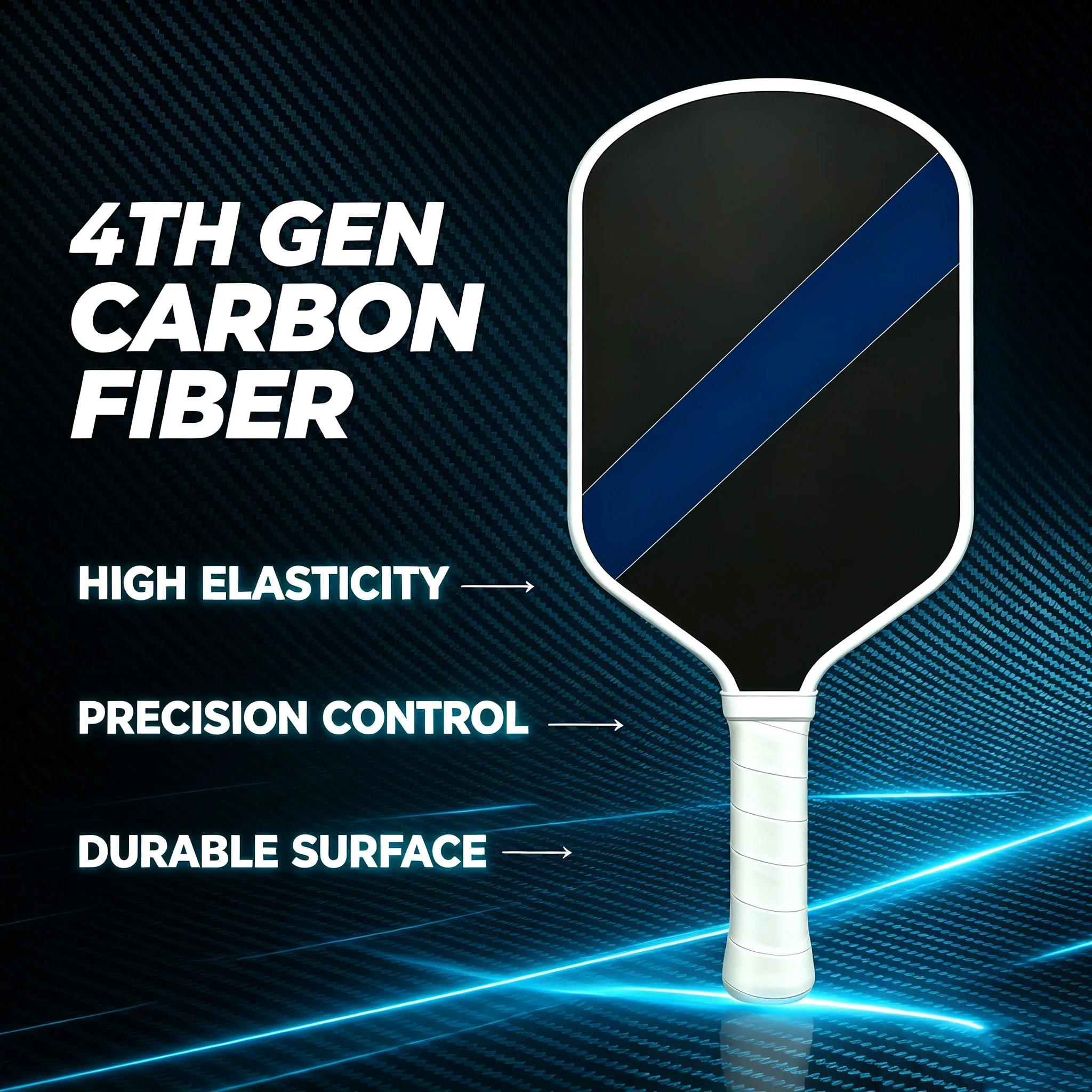 2026-professional-t700-carbon-fiber-pickleball-paddle-thermoformed-integrated-j2nf-core-durable-and-impact-resistant