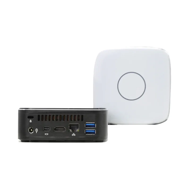 Mini PC da gioco economico I-ntel CPU Core I3 6100U 3USB3.0 Piccolo computer con ventola di raffreddamento TDP 15W