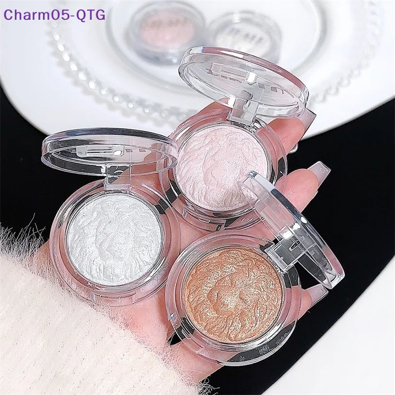 باليت هايلايتر دي كالو مونلايت وايت، لامع عالي اللمعان، يضيء ويكونتور، طبيعي وطويل الأمد، مستحضرات تجميل للوجه