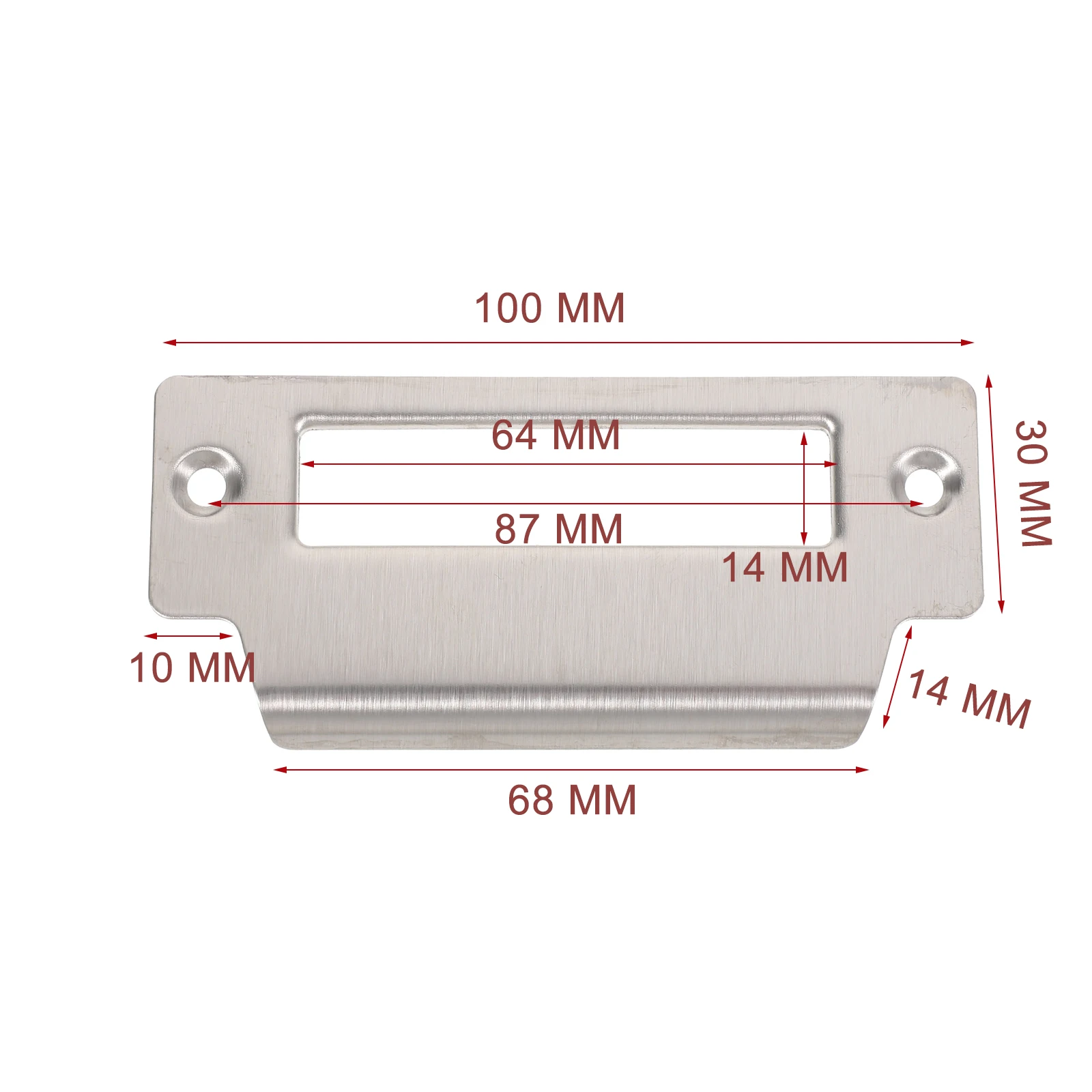 

1 set 1 Set Stainless Steel Strike Plate Reinforcement For Deadbolt Security Metal Door Guard Replacement Hardware Door Lock
