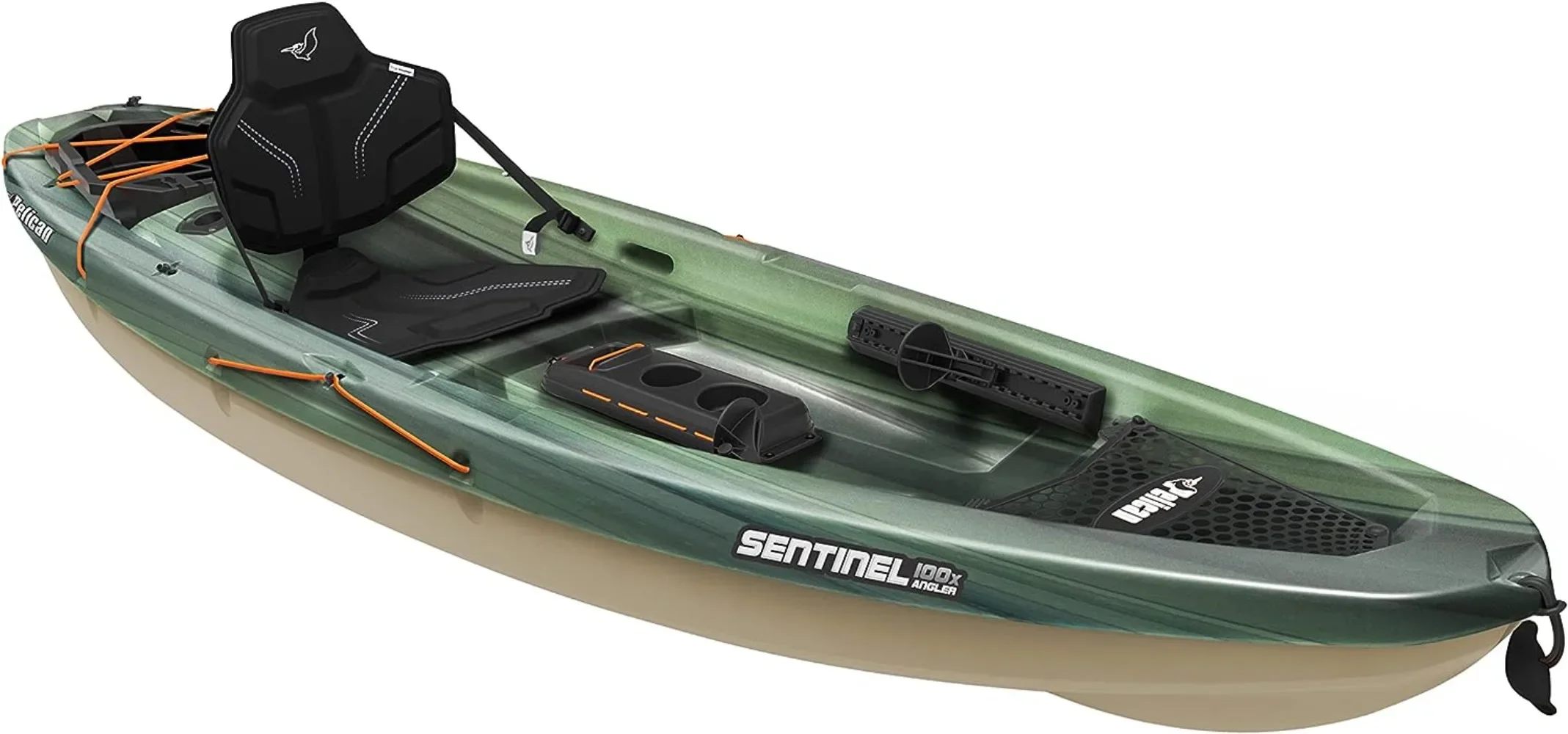 for  100X Angler Fishing Kayak - Sit-on-Top Kayak - Lightweight - 9.6 ft