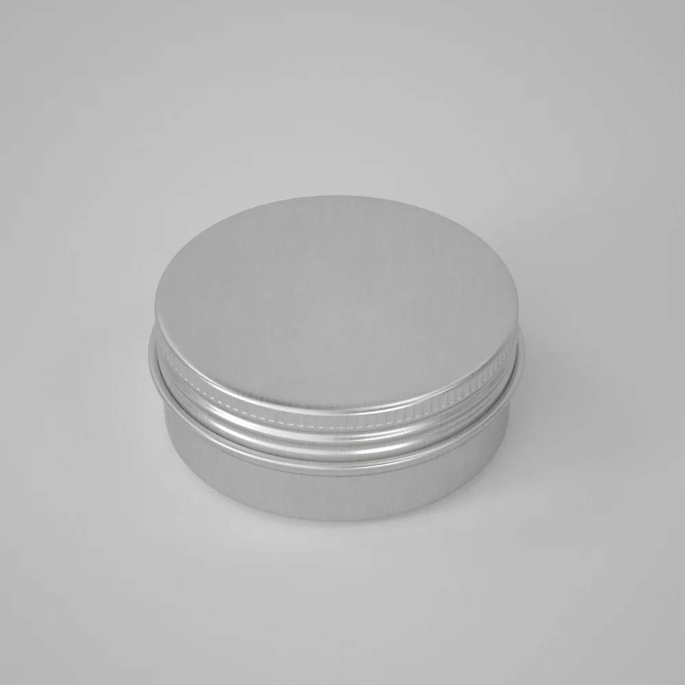 80PCS 5ml-60ml Aluminum Tin Jars 5g 10g 15g 20g 30g 50g 60g Metal Empty Cosmetic Face Care Eye Cream Lip Balm Gloss Packaging