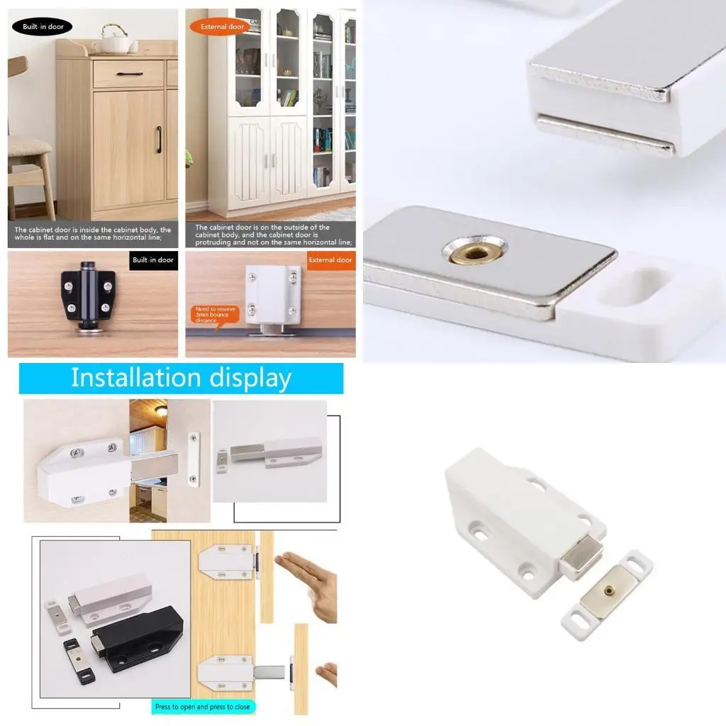 

R9UF Invisible Self-locking Door for Latch Press to Open Double Open Door