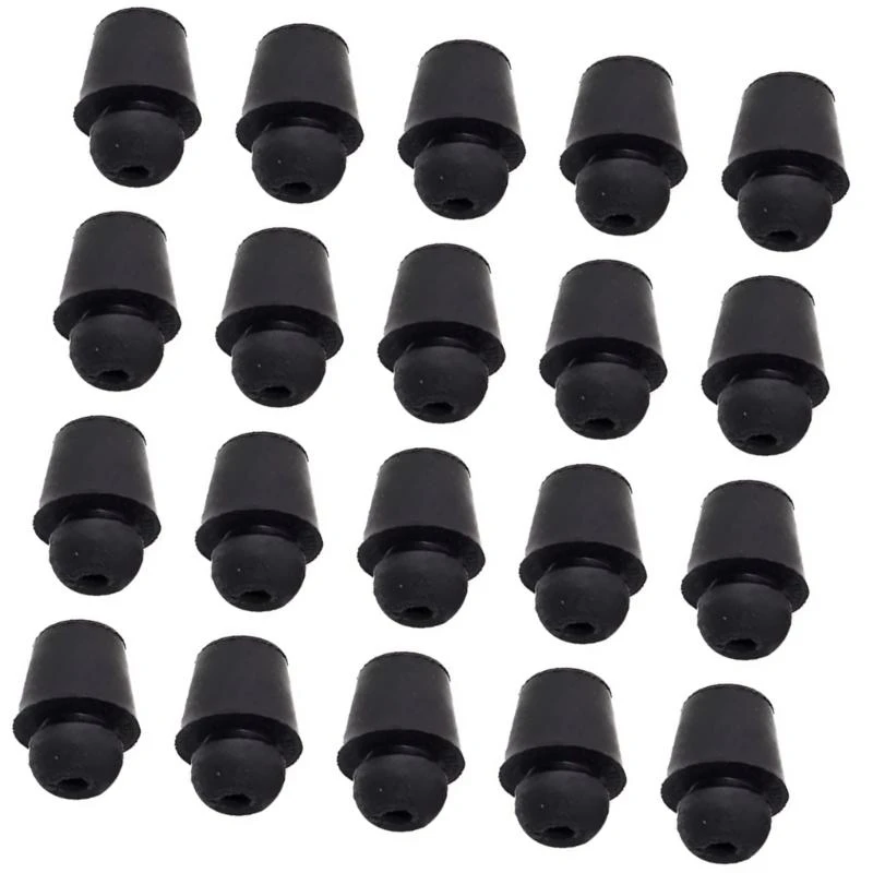 L5BC 10Pcs/20Pcs Car Door Bumper Rubber Shock Absorbing Cushion for IX35 Front Rear Door Buffer Pad Door Guard