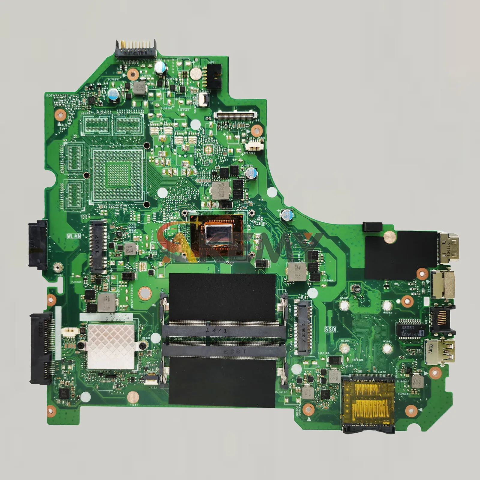 K56ca placa-mãe do portátil para asus k56ca k56c k56cm k56cb s550c notebook mainboard com i3 i5 i7 cpu 100% testes ok transporte rápido