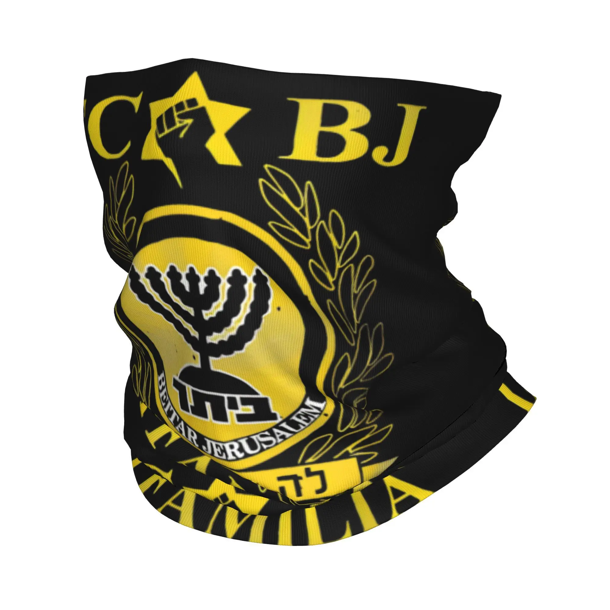 La Familia Beitar Kudüs FC Futbol Futbol Bandana Boyun Kapak Wrap Eşarp Sıcak Yüz Maskesi Doğa Sporları Unisex Yetişkin