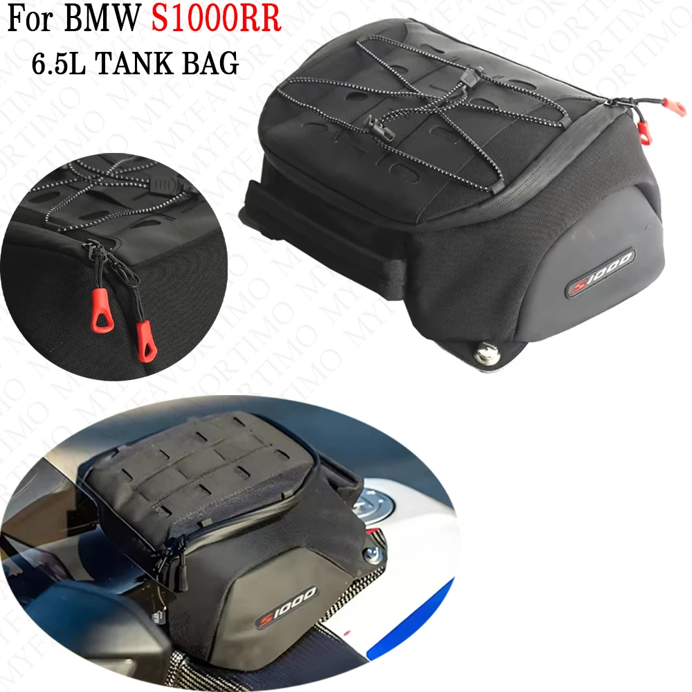 

Motorcycle Accessories 6.5L Tank Bag For BMW S1000RR S1000 RR S1000RR Luggage Quick Lock Racing Backpa