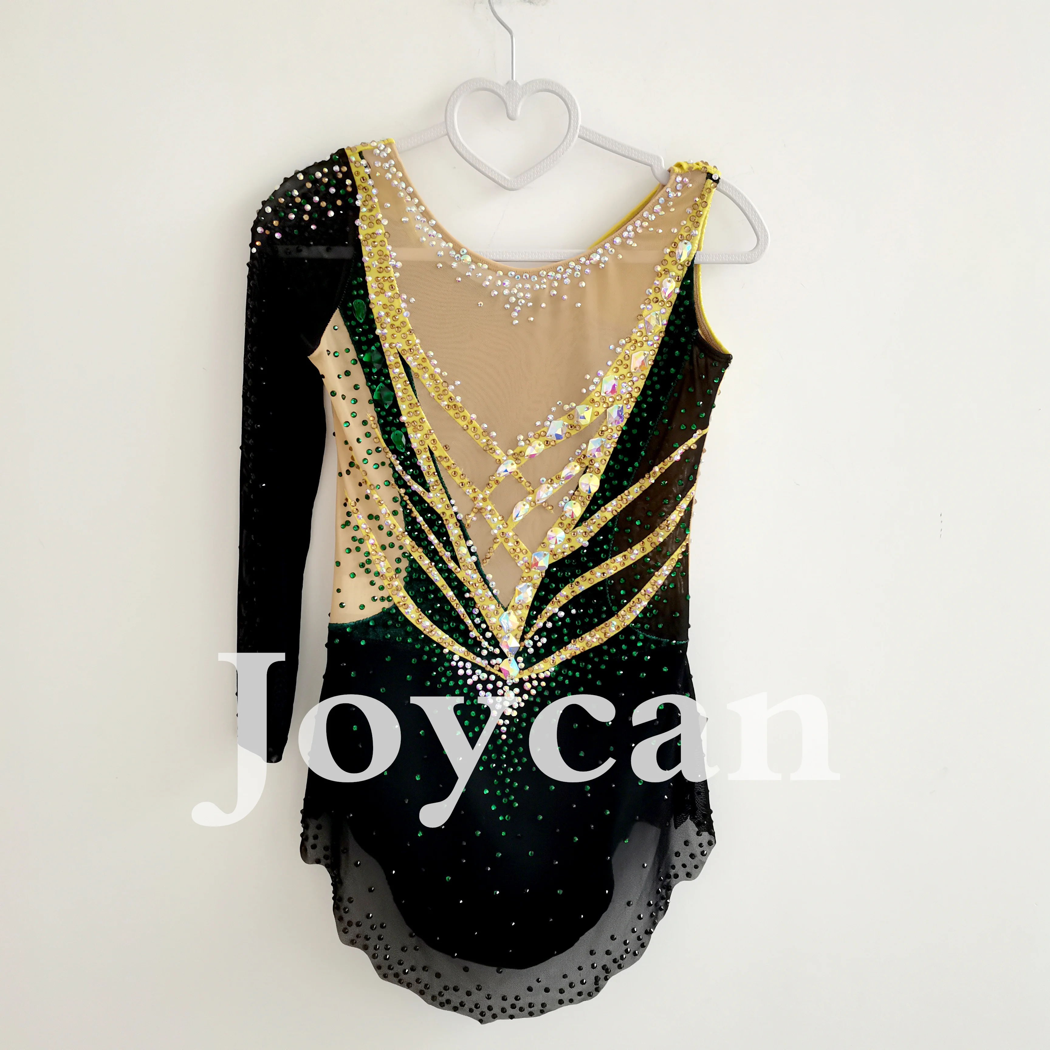 JoyCan Rhthmic Gymnastik-Trikots für Mädchen und Damen, Spandex, elegante Tanzkleidung für den Wettbewerb, JC264