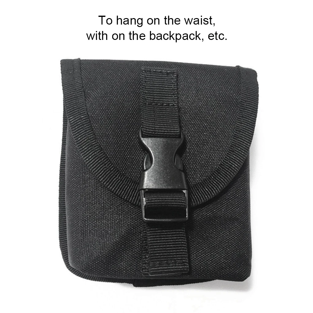 2 Pieces Waist Pack Unisex Teens Hiking Camping Belt Pouch Travel Cellphone Bag Organizer Outdoor Pocket Survival
