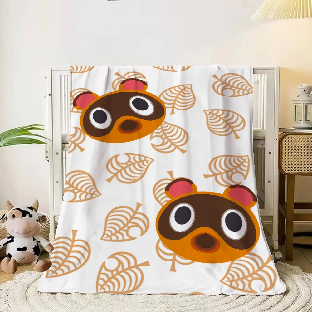 Animal Crossing Thermal Blankets for Bed Blankets Characters Nap Blanket King Size Bed Blanket 150cm X 200cm Home Interior Throw