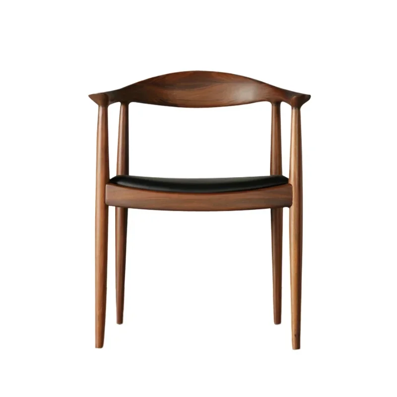 Solid wood hotel dining cafe home office study bedroom dining table chair