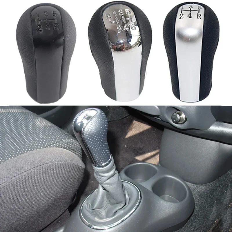 Gear Shift Knob Lever Switch Shifter Knob For Toyota YARIS/VITZ 1999 - 2005 Manual Shift Lever Handle 5/6 speed