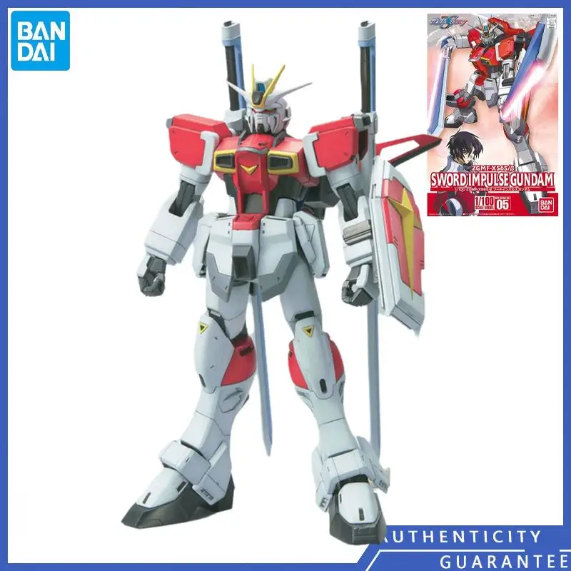 [In stock] Bandai TV 1/100 05 ZGMF-X56S Sword Impulse Gundam SEED Assembly Model Toy Garage Kits Action Figure Gifts