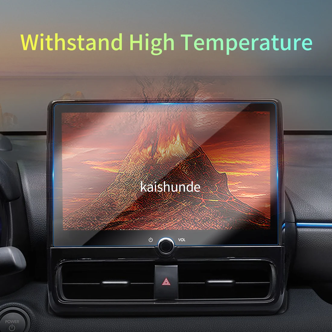 ملصقات السيارات متر حامي For24 تويوتا يارس عبر الزجاج المقسى طبقة رقيقة واقية عرض الملاحة مركبة #5