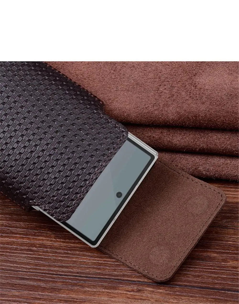 Casing Bisnis kulit sapi ramping, sarung HP buaya magnetik untuk Samsung Galaxy Z Fold6 penutup penuh