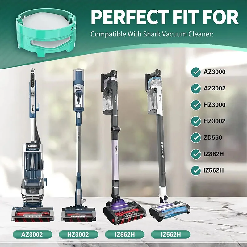 Картриджи для нейтрализатора запаха для Shark AZ3000 AZ3002 HZ3000 HZ3002 IZ862H IZ562H, часть пылесоса 1541FC3000