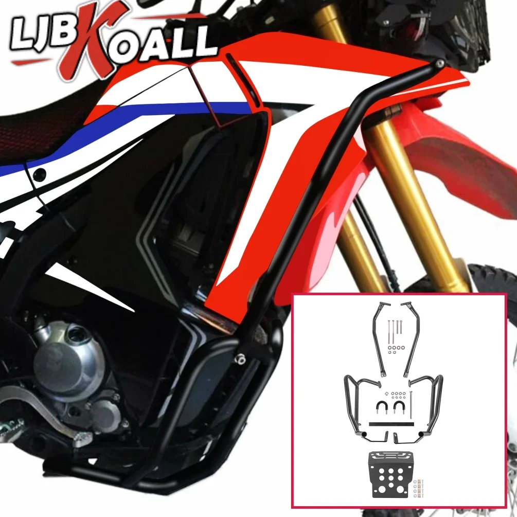 

Motorcycle Crash Bar Engine Guard Bumper Frame Protector For Honda CRF250 Rally 2017-2020 CRF 250 Accessories