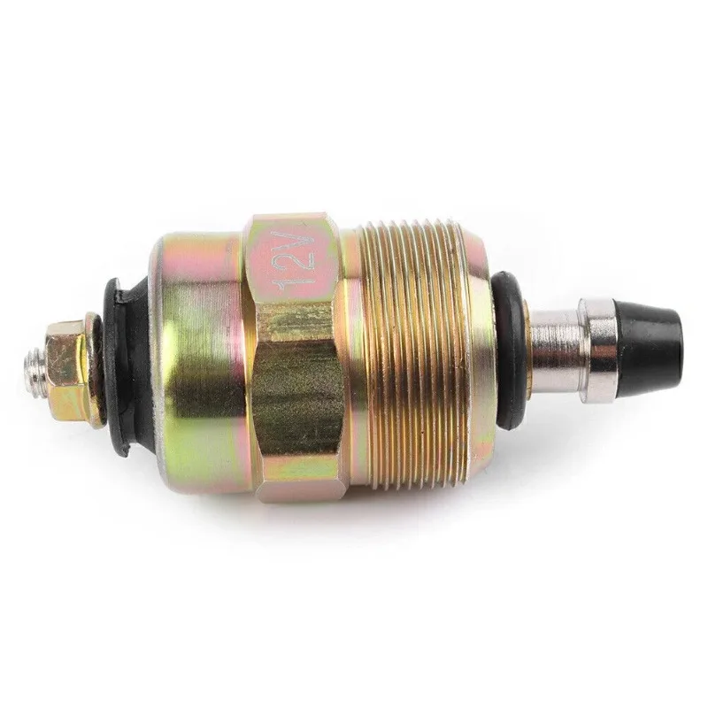 0330001015 12V 24V Fuel Shut Off Solenoid Valve For Isuzu Conversion Kit Cummin VE 5.9L 1988-1993