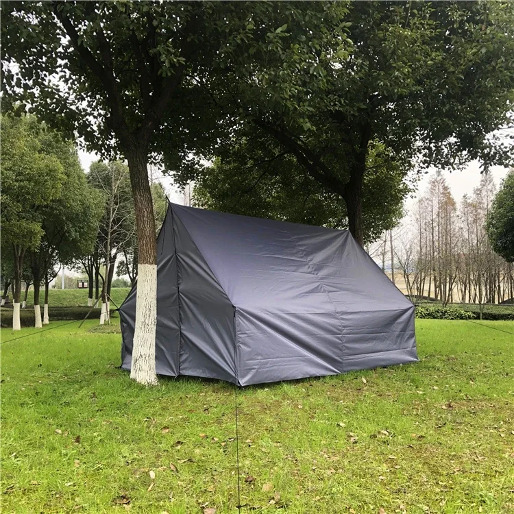 Hot Selling CZX-162 Outdoor Waterdichte Camping Tarp Tent, Een Karakter Type Regentent, Zonnescherm Zeildoek, Regenvlieg Zeildoek, Tent Zeil