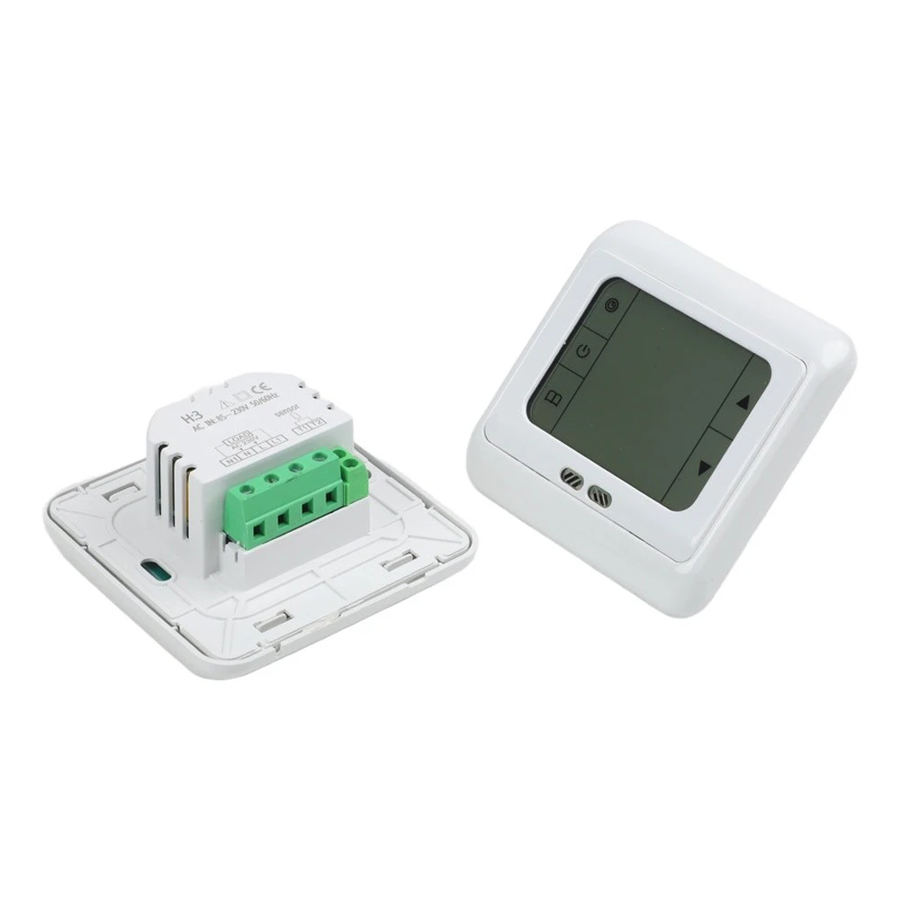 Indoor Heating Control Digital Touch Screen Automatic Heating Temperature Regulator Clock With Power Memory Indoor