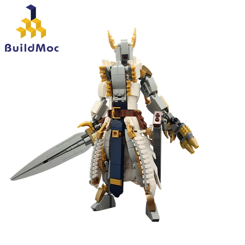 

MOC High-Tech Diligence Divination Mecha Building Blocks Set Warrior Robot Guardian Watchmen Soldiers Toys For Children Kid Gift