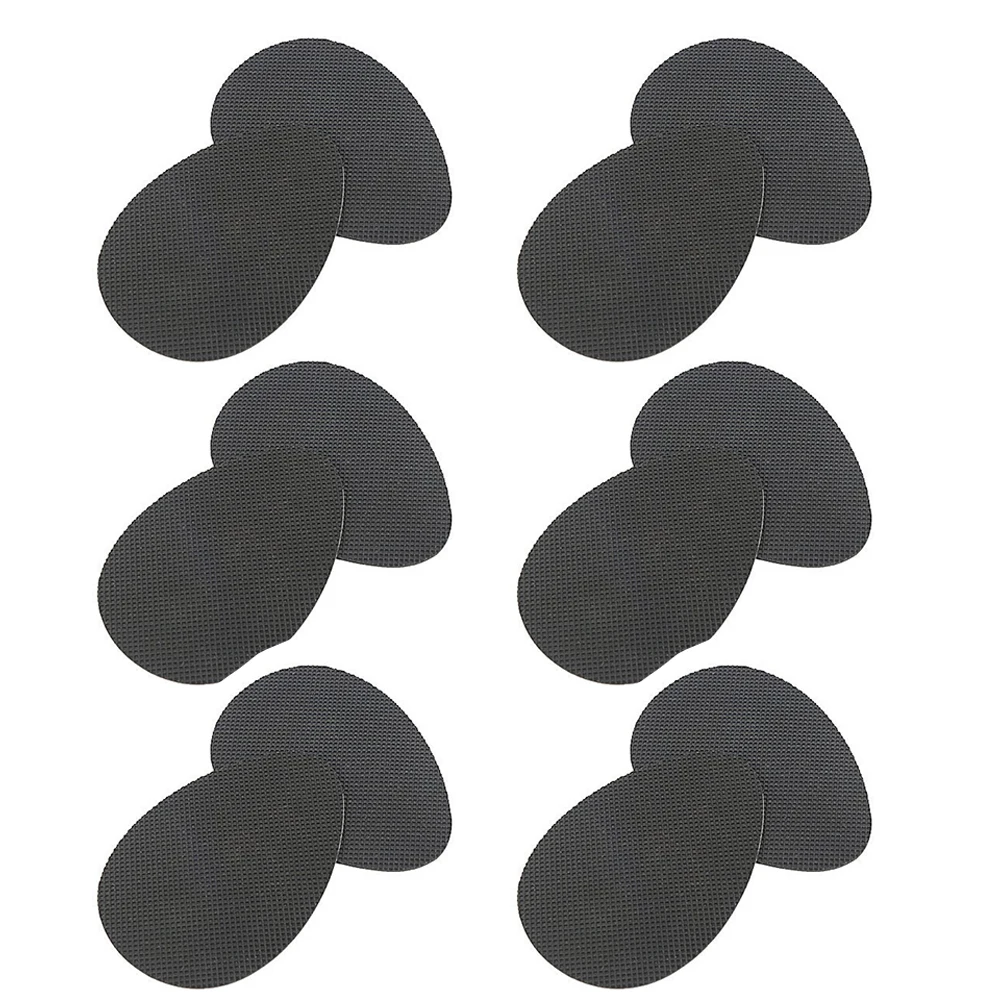 

40pcs Anti slip Sole Pads Rubber Non skid Stickers Half Sole Noise Reduction Wear resistant Shoe Protectors Foot Care Tools