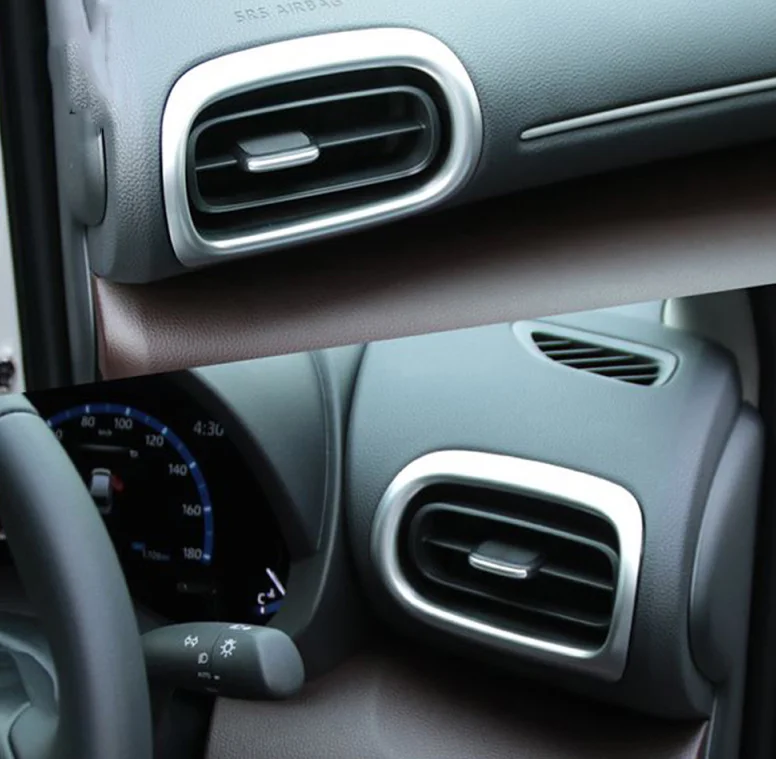 لتويوتا يارس/ياريس كروس 2020 2021 2022 2023 ABS الجبهة اليسرى اليمنى تكييف الهواء منفذ غطاء الجانب التيار المتناوب غطاء فتحة التهوية الملحقات #6