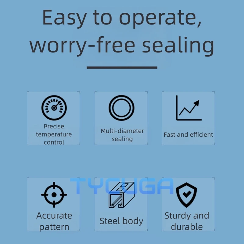 Profesjonalna ręczna zgrzewarka do kubków z technologią grzania do kubków o średnicy 72, 78, 90, 95 mm, do napojów, herbaty bubble tea.