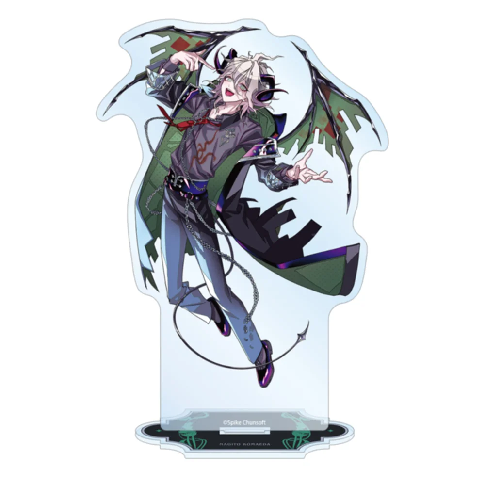 Anime Danganronpa New Nagito Komaeda Kokichi Ouma 15CM Acrylic Stand Keychain Cosplay Role Model Desk Decor Collect Fans Gift