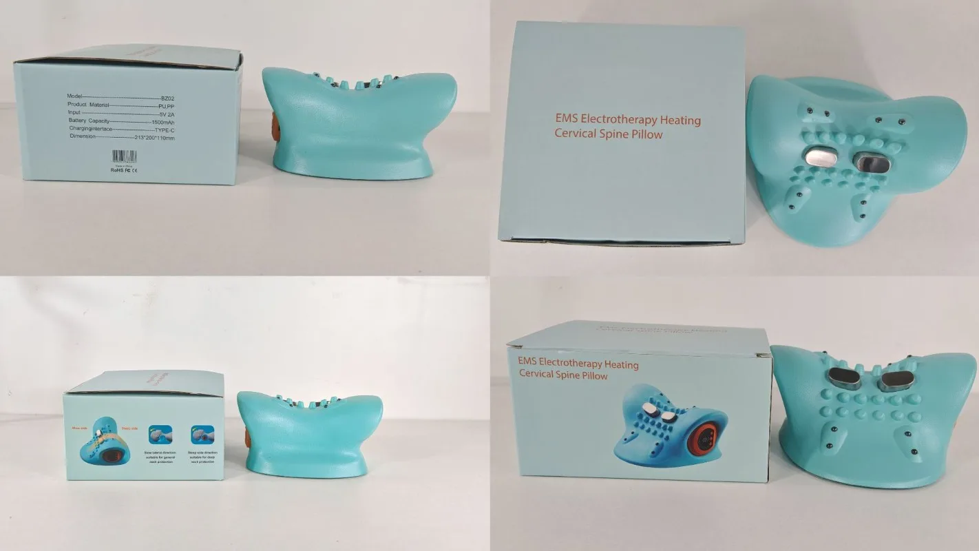 

Multifunctional Shoulder and Neck Massager Massage Pillow Portable Household Electric Kneading Neck EMS