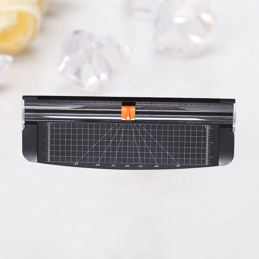 1pc A4 Paper Cutter Trimmer Heavy Duty Guillotine Machine Adjustable Grid Base For Home Office School Use Paper Cutter Trimmer