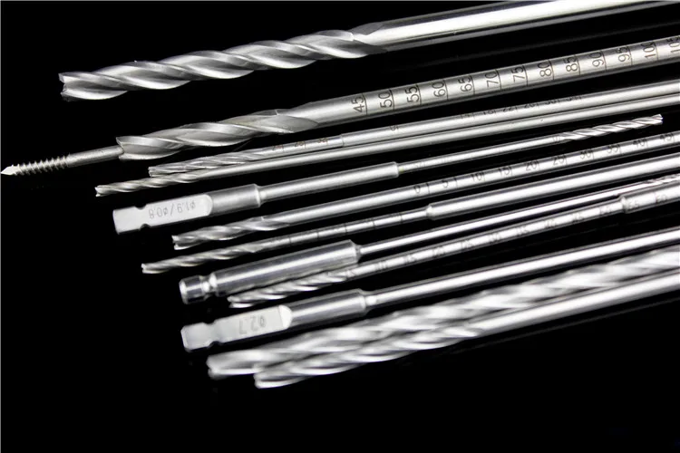 

orthopedic instrument medical germany stainless steel Osseous cannulated drill bit Hollow bone screw drilling hole Guide needle