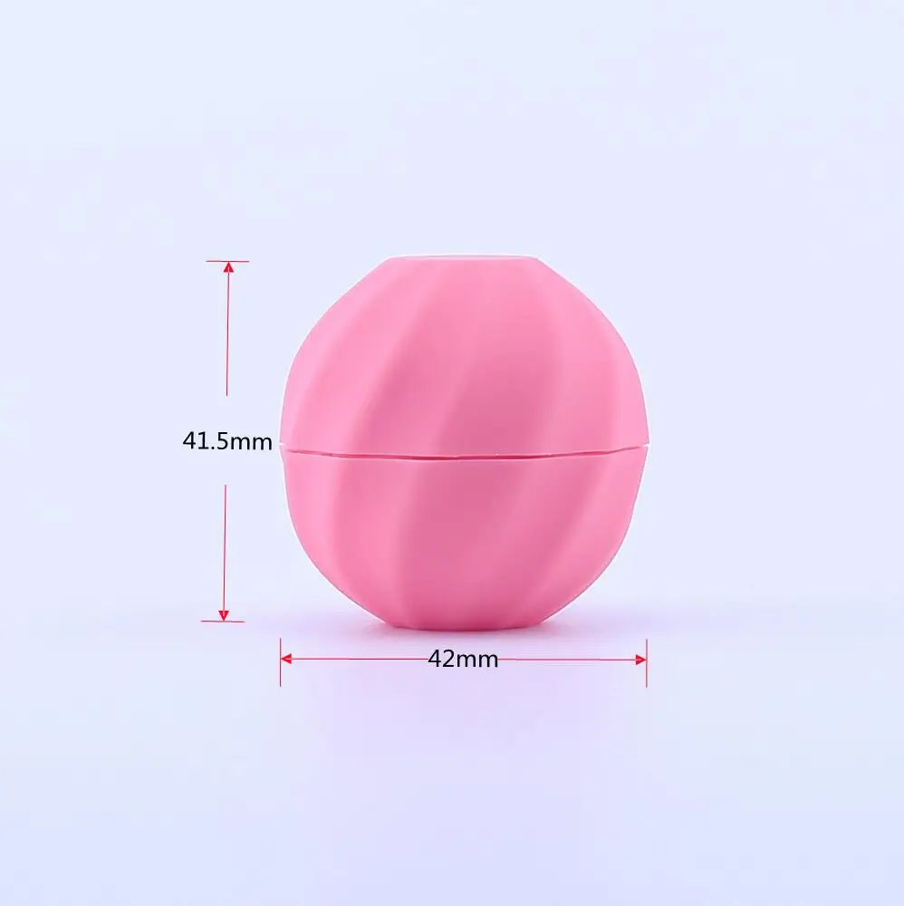 7g Empty Purple Round Lip Stick Packing Containers Makeup Accessories Balm Box Lipstick Cases 8 Colors
