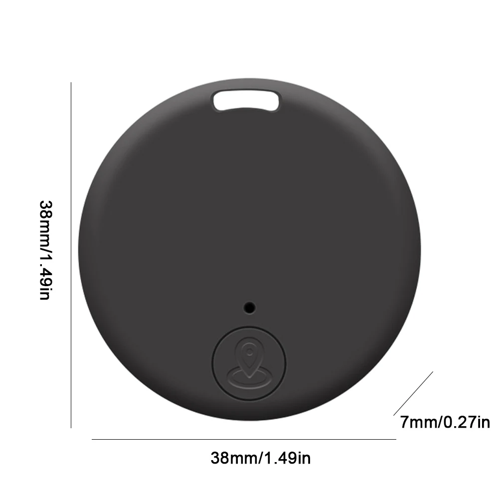 Localizador buscador de seguimiento portátil, dispositivo rastreador GPS, batería de larga duración, rastreadores de artículos, Compatible con Bluetooth para billetera, teléfono con llave para mascotas