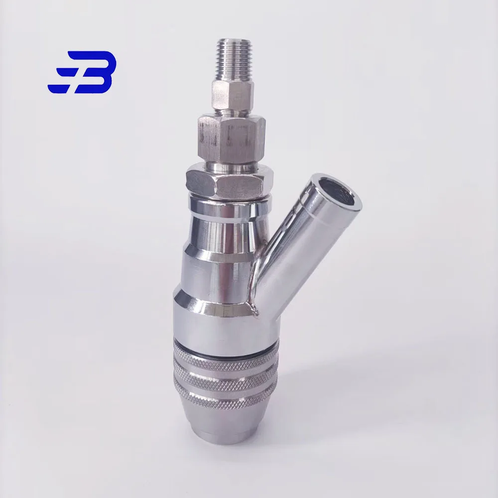 

500 bar ultra-high pressure stainless steel Water sandblasting nozzle for removing rust or paints