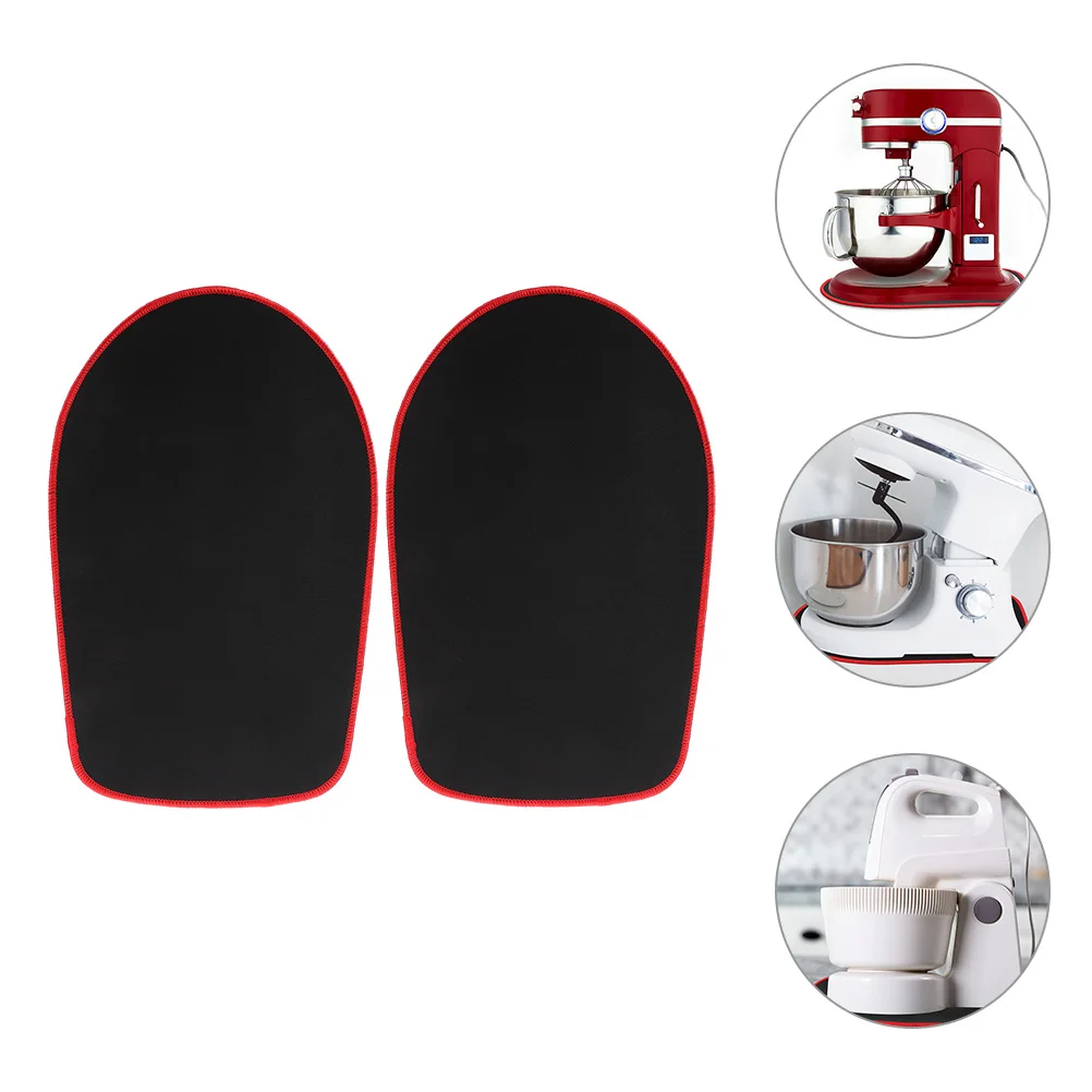 

2pcs Sliding Pad Stand Non Slip Rubber Mat Compatible With 4.5-5L Mixers Secure Fit Easy Install Kitchen Mixer