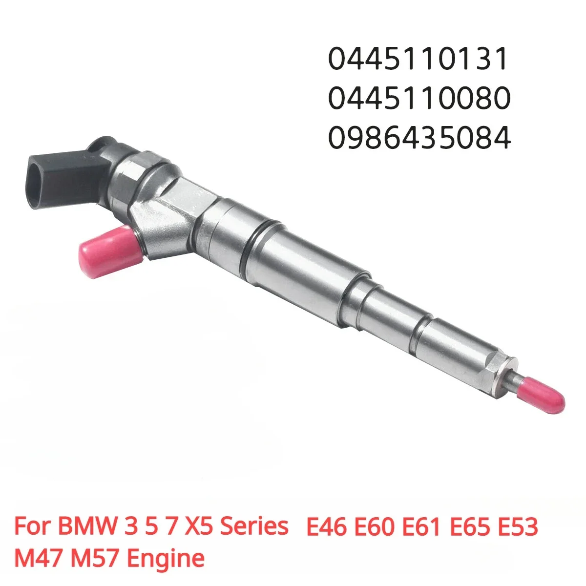 المبيعات المباشرة 0445110131 13537789661   جديد حاقن وقود الديزل فوهة لسيارات BMW 3 5 7 X5 سلسلة E46 E60 E61 E65 E53 M47 M57 المحرك