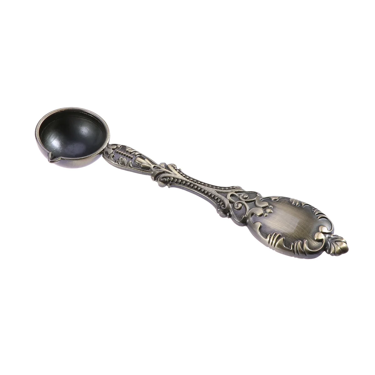 

Fire Copper Sealing Spoon High Grade Diy Seal Tool Melting Pouring Wax Accessories Fireproof Spoon Craft Supplies
