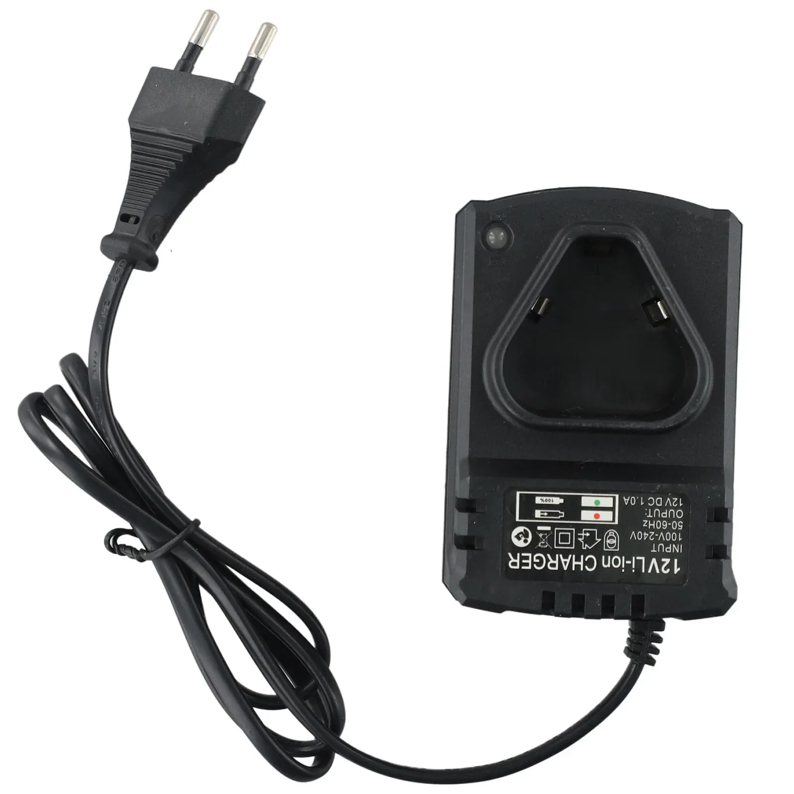 Cargador de taladro eléctrico Universal, accesorio recargable de iones de litio, 12V, CC, 110-240V, EE. UU./UE, 1 unidad