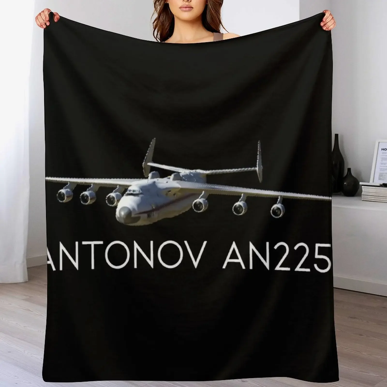 

Antonov An225 Throw Blanket Kid'S anime for babies Thermal Blankets
